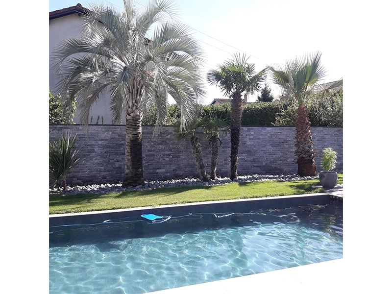 Dulac paysagiste création et entretien de massif fleuries à Vourles Rhône